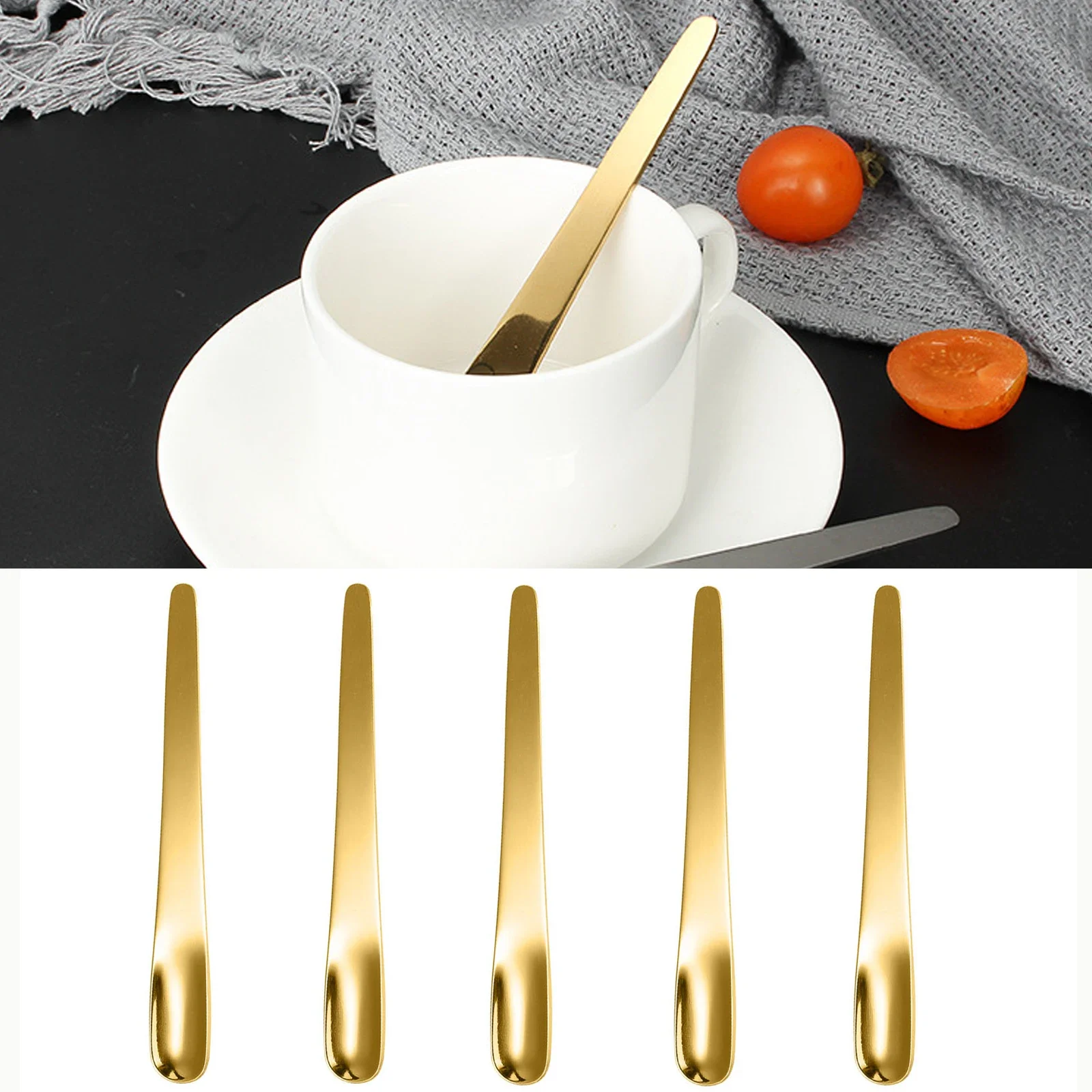 Kitchen Gadgets Blender - Cucchiaio da caffè 5 pezzi cucchiaio