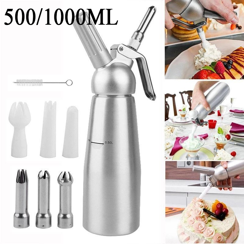 Kitchen Gadgets Under 500 - 500/1000ml Crema Schiuma Pistola Torta Piping