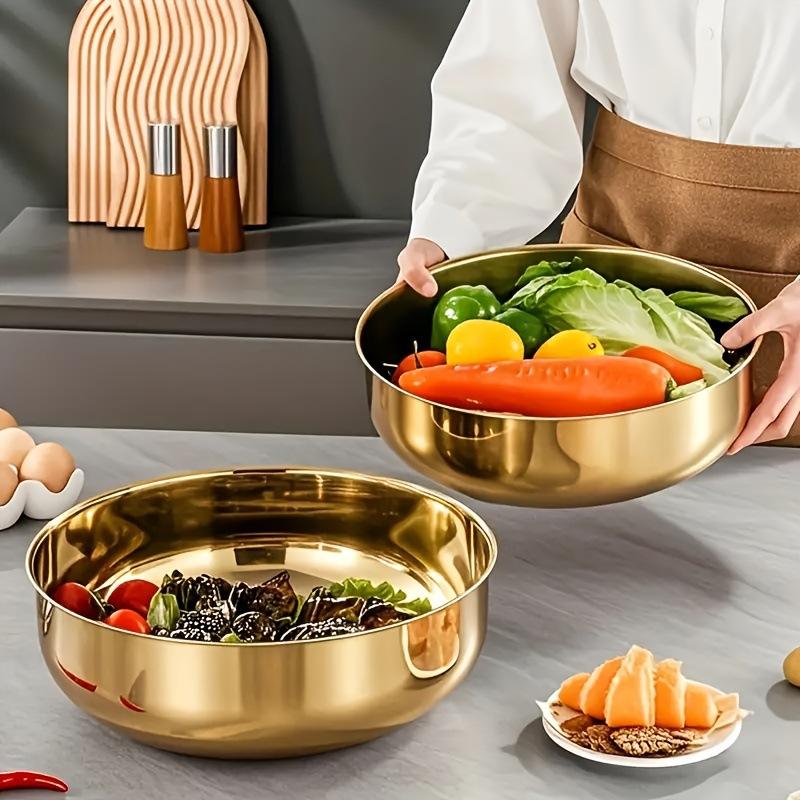 Kitchen Gadgets New - Nuova Ciotola in Acciaio Inossidabile con