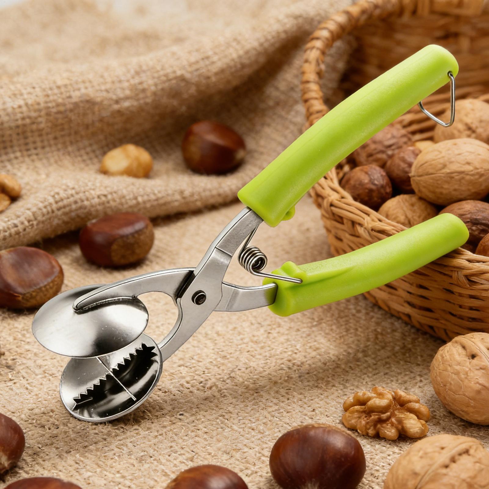Kitchen Gadgets List - Sgusciatore per Castagne in Acciaio Inossidabile,