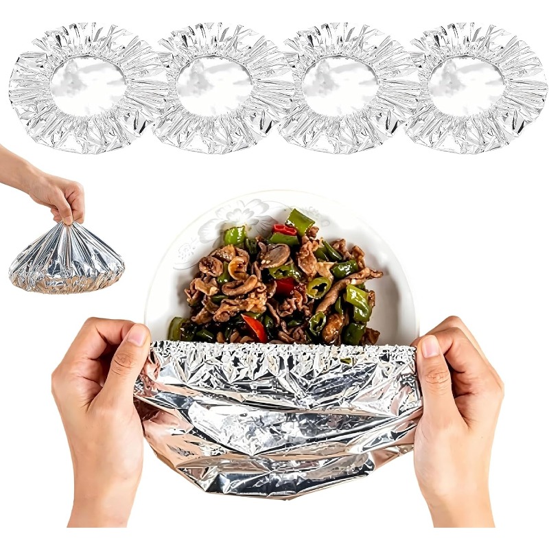 Kitchen Gadgets List - 10-50 Pezzi Coperchi Riutilizzabili in Alluminio