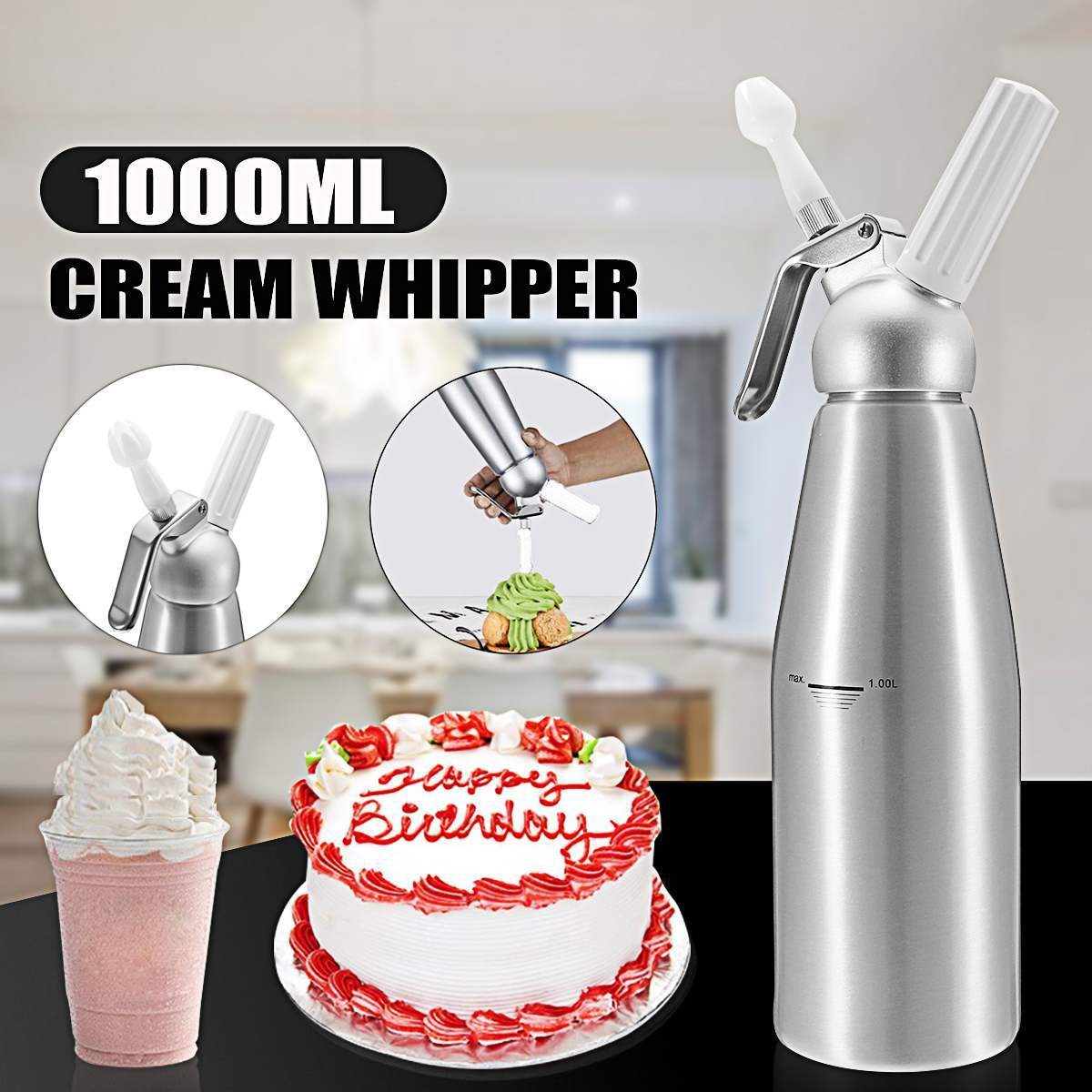 500/1000ml Crema Schiuma Pisto - Kitchen Gadgets Under 500 recensione e prezzo