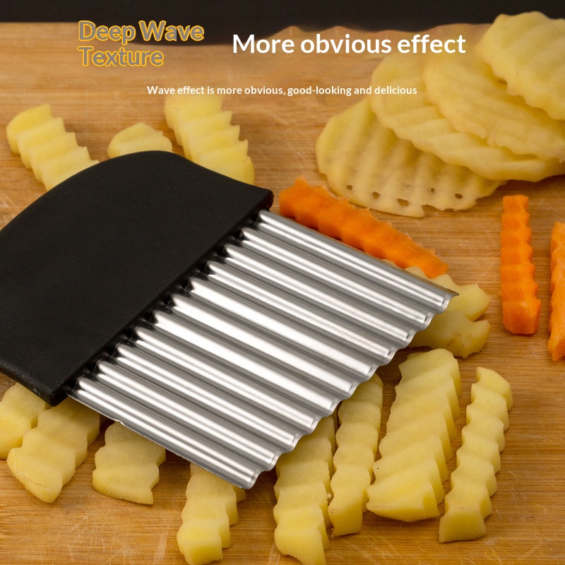 Tagliapatatine Ondulate in Acc - Kitchen Gadgets Vegetable Cutter recensione e prezzo