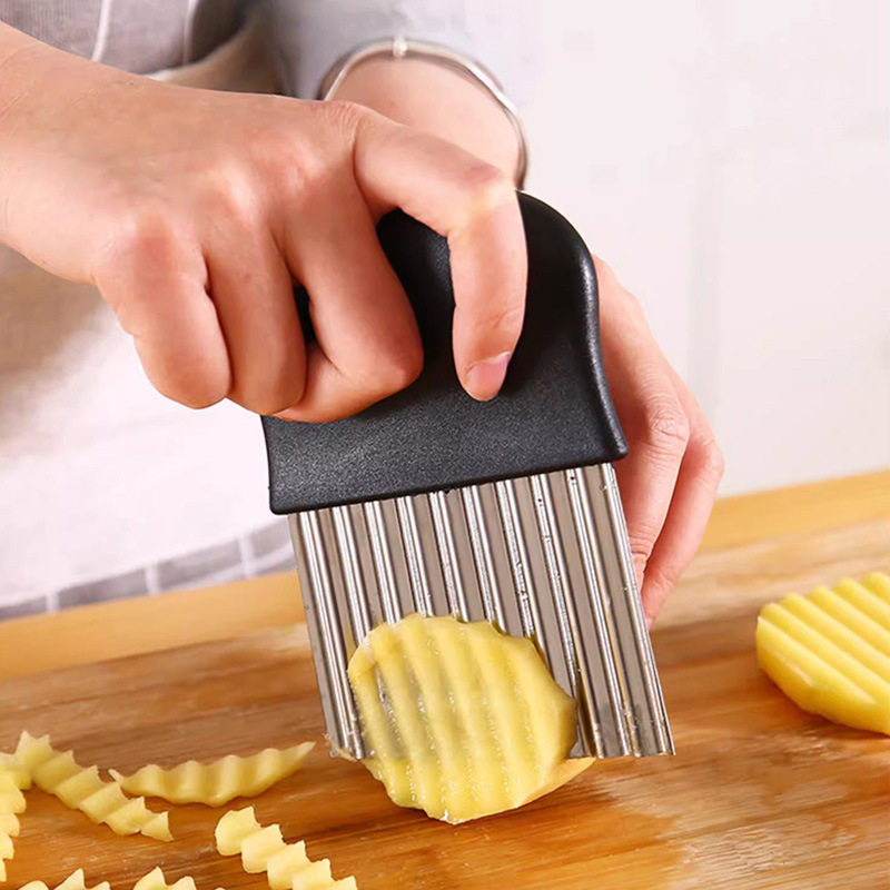 Tagliapatatine Ondulate in Acc - Kitchen Gadgets Vegetable Cutter recensione e prezzo