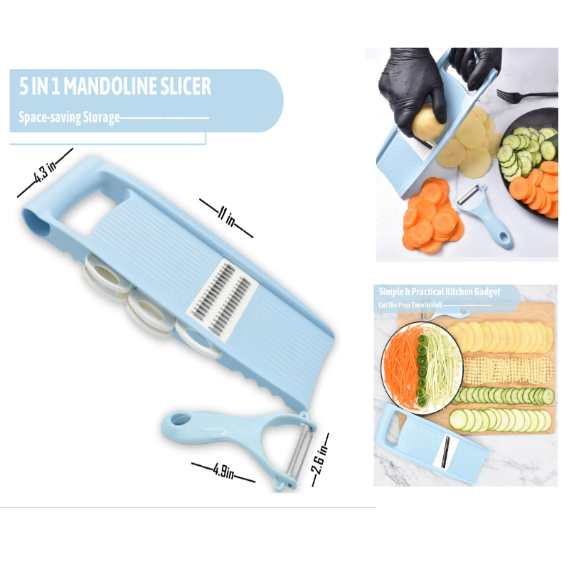 NUOVO Tritaverdure Multifunzio - Kitchen Gadgets Vegetable Cutter recensione e prezzo